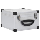 Vidaxl CD Case pour 40 CDS Aluminium ABS Silver Colored