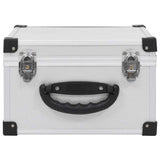 Vidaxl CD Case pour 40 CDS Aluminium ABS Silver Colored