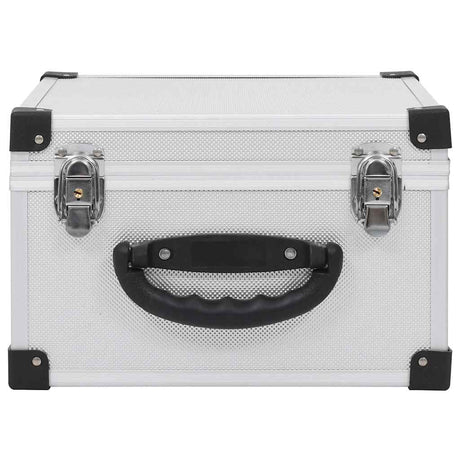 Vidaxl CD Case pour 40 CDS Aluminium ABS Silver Colored
