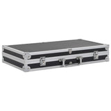 VidaXL Wapenkoffer Aluminum ABS Black