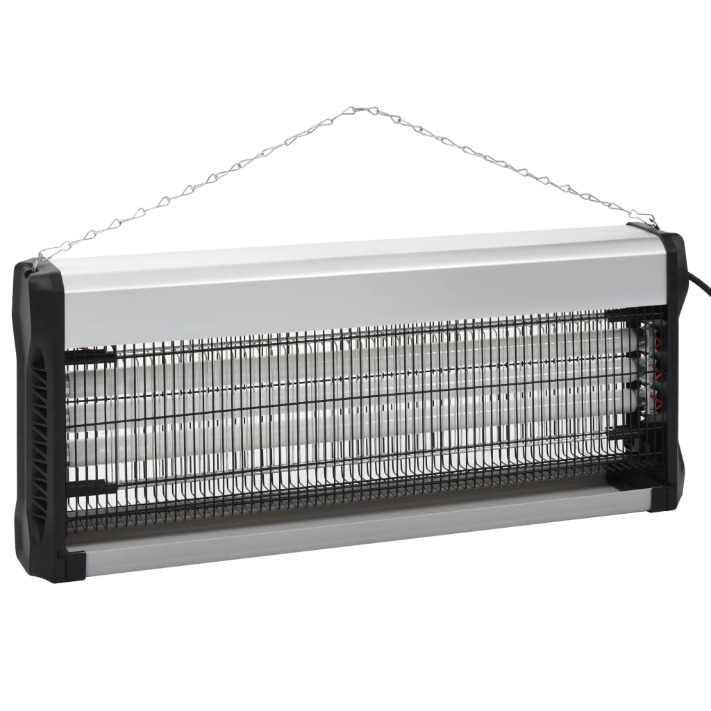 VidaXL Insectdoor killer 60 W aluminum black