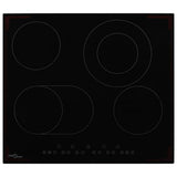 Vidaxl Ceramic hob with 4 cooking zones touch control 6600 W