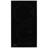 Vidaxl Induction hob with 2 cooking zones touch control 3500 W glass