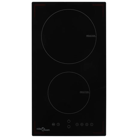Vidaxl Induction Hob avec 2 zones de cuisson