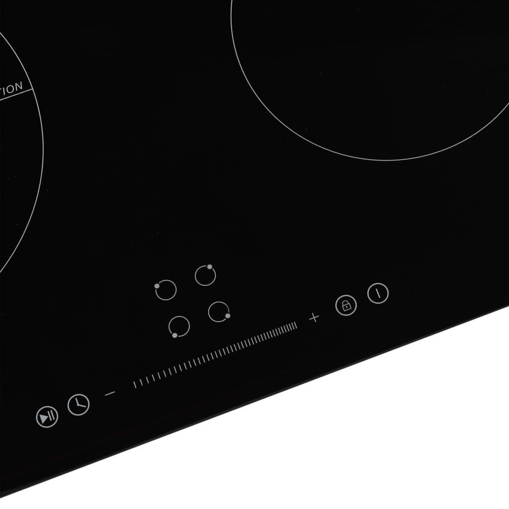 Vidaxl Induction hob with 4 cooking zones touch control 7000 W glass