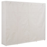 Vidaxl kledingkast 200x40x170 cm stof wit