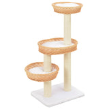 Vidaxl Cat Stracing Post avec sisal grattant bien sûr Willow Wood