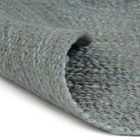 Vidaxl tapis fait à la main vers 120 cm de jute d'olive vert