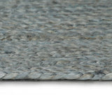 Vidaxl tapis fait à la main vers 120 cm de jute d'olive vert