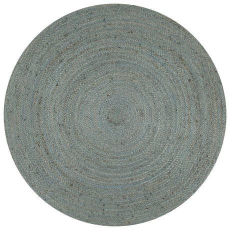Vidaxl tapis fait à la main vers 150 cm de jute d'olive vert
