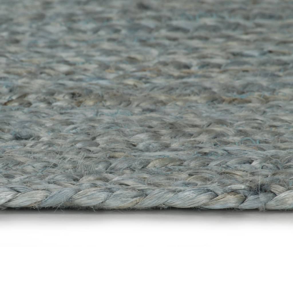 Vidaxl tapis fait à la main vers 150 cm de jute d'olive vert