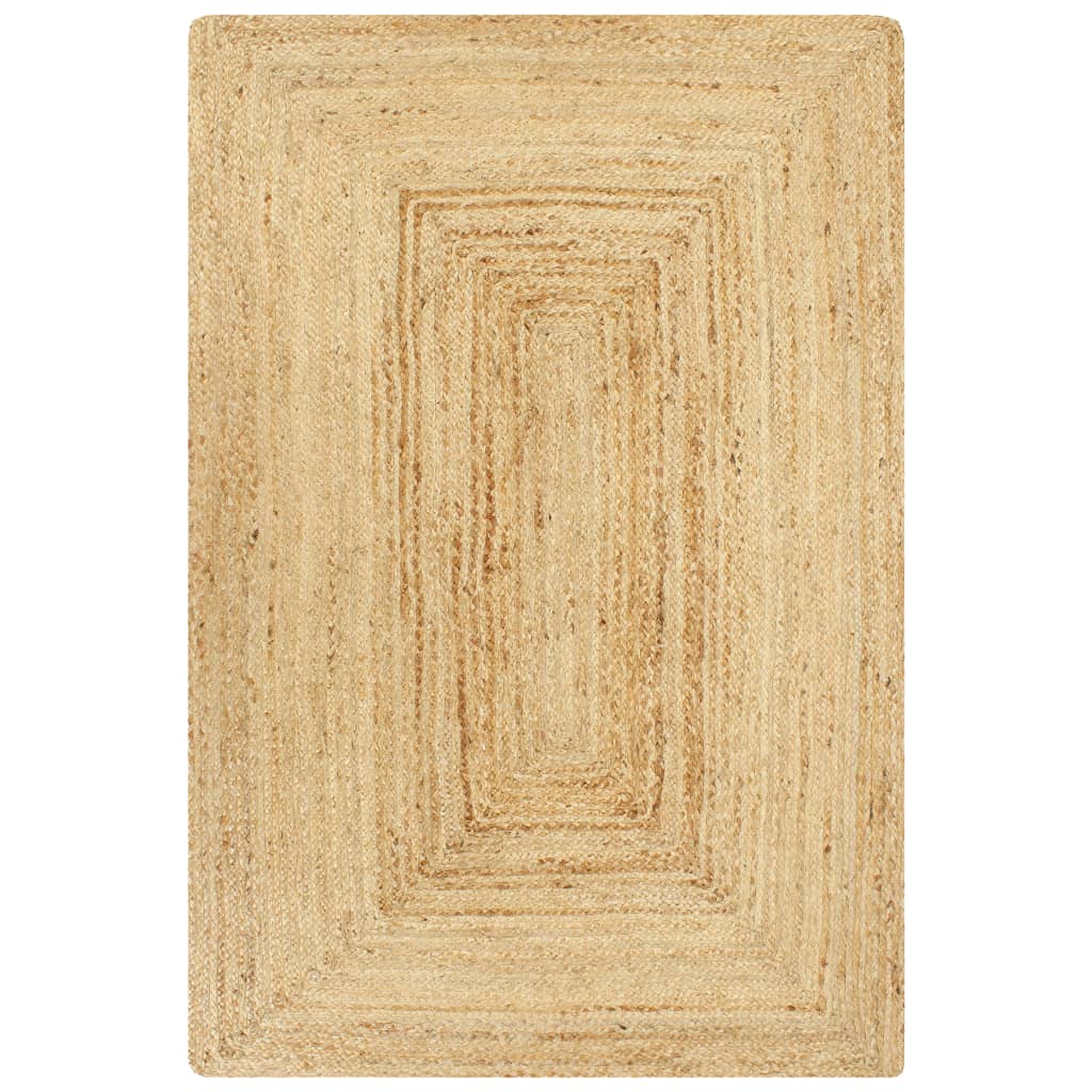 Vidaxl rug handmade 120x180 cm jute natural