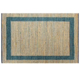 Vidaxl Rug Handmade 160x230 cm juta modrá