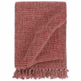 VidaXL plaid 220x250 cm coton rouge vin