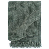 VidaXL plaid 125x150 cm coton vert foncé