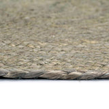 Vidaxx sets de table 6 pcs ronds 38 cm jute uni gris