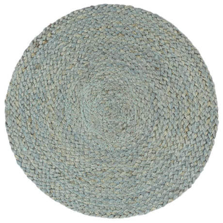 Vidaxl Placemats 4 Sts environ 38 cm de jute d'olive vert