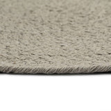 Vidaxl Placemats 4 Sts Round 38 cm Coton Grey