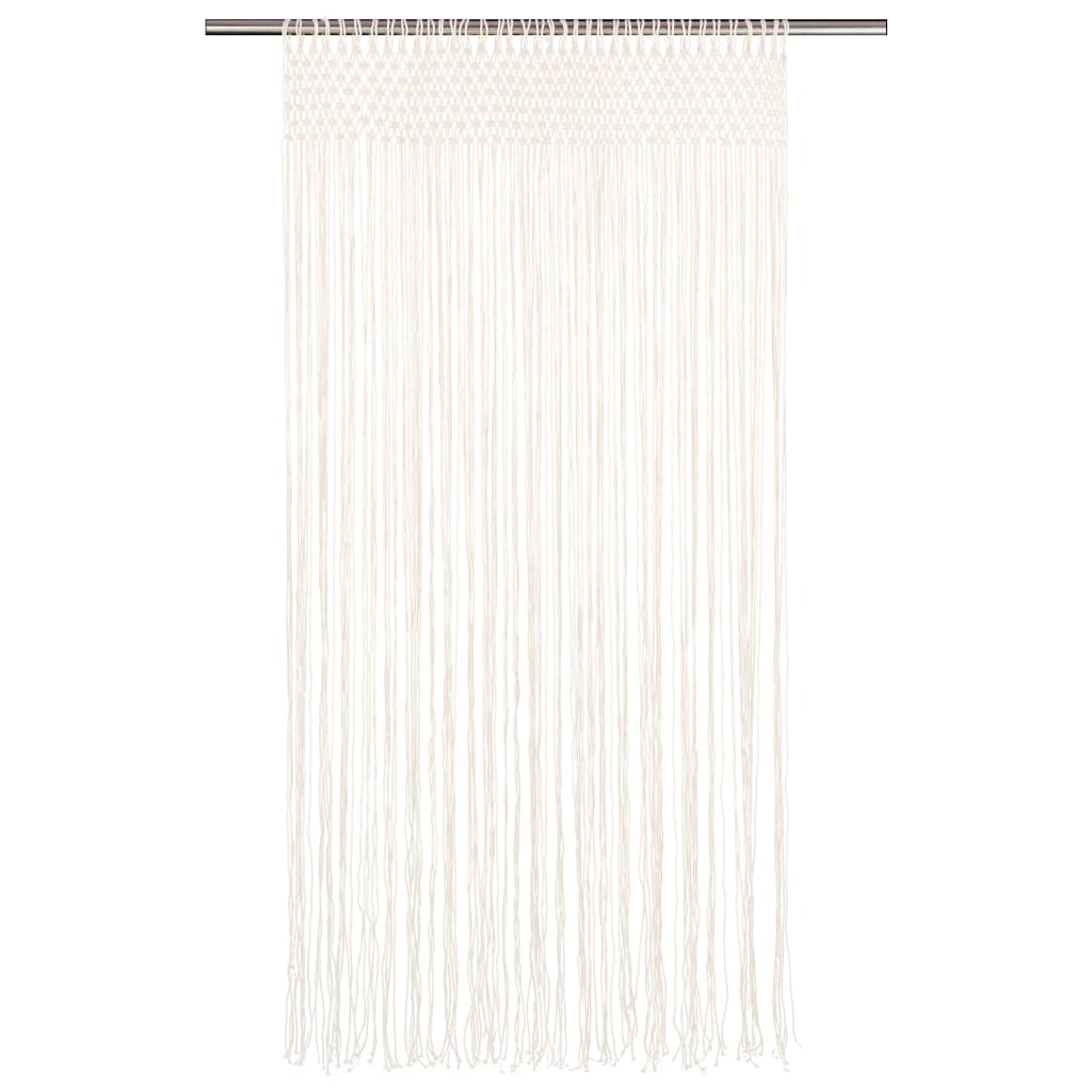 Vidaxl Curtain Macramé 140x240 cm Cotton