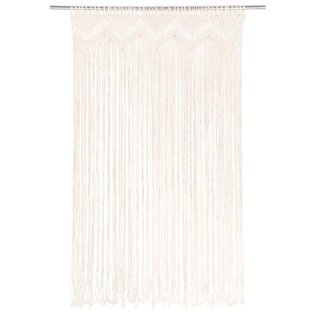 Vidaxl rideau macramé 140x240 cm Coton
