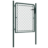 Vidaxl Port 100x75 cm en acier vert