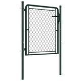 Vidaxl Port 100x100 cm en acier vert