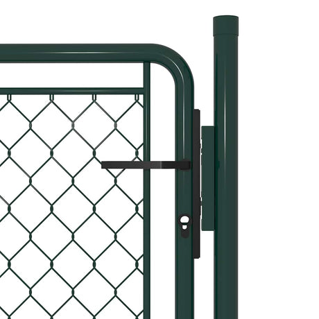 Vidaxl Port 100x100 cm en acier vert