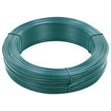 Vidaxl Hekbind Thread 250 m 0,9 1,4 mm en acier vert en acier vert