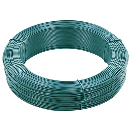 Vidaxl Hekbind Thread 250 m 0,9 1,4 mm en acier vert en acier vert