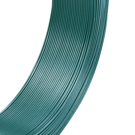 Vidaxl Hekbind Thread 250 m 0,9 1,4 mm en acier vert en acier vert
