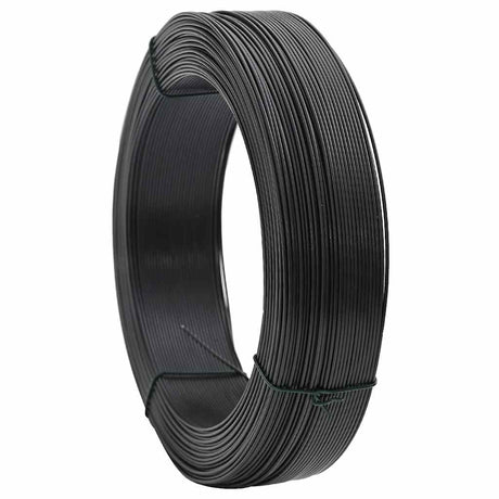 Vidaxl Hekbind Thread 250 m 1,4 2 mm Anthracite en acier
