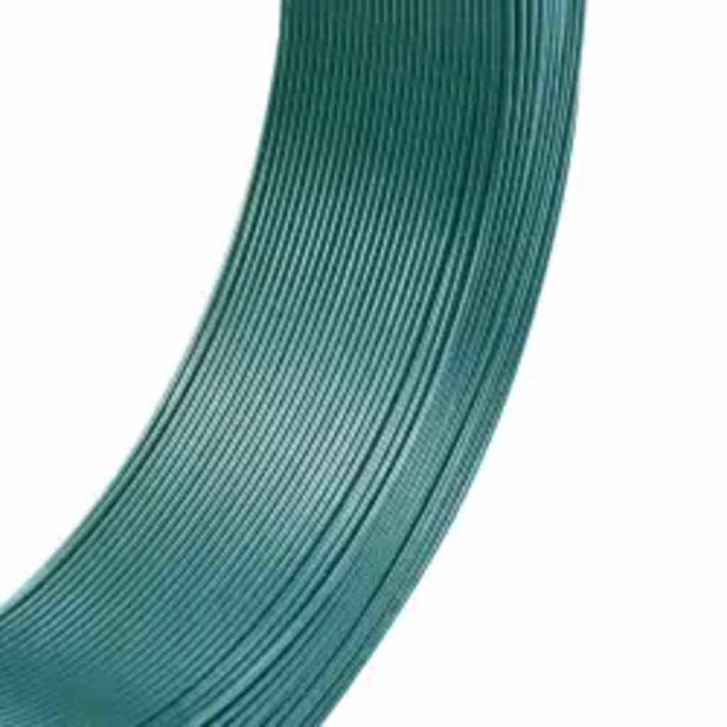 Vidaxl Hekbind Thread 250 m 1,6 2,5 mm en acier vert en acier vert