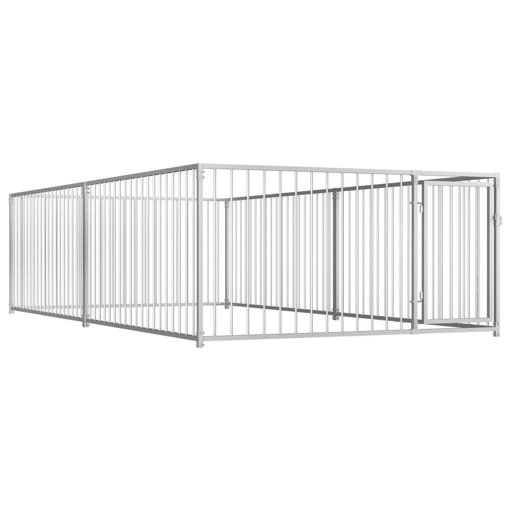 Vidaxl Dog Kennel pour l'extérieur de 200x400x100 cm