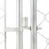 Vidaxl Chienne de chien pour l'extérieur avec toit 100x100x125 cm