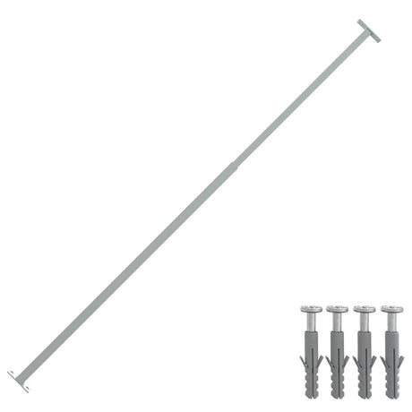 Vidaxl BarrierRestang réglable 710-1200 mm