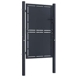 Vidaxxl portail 100x125 cm acier anthracite