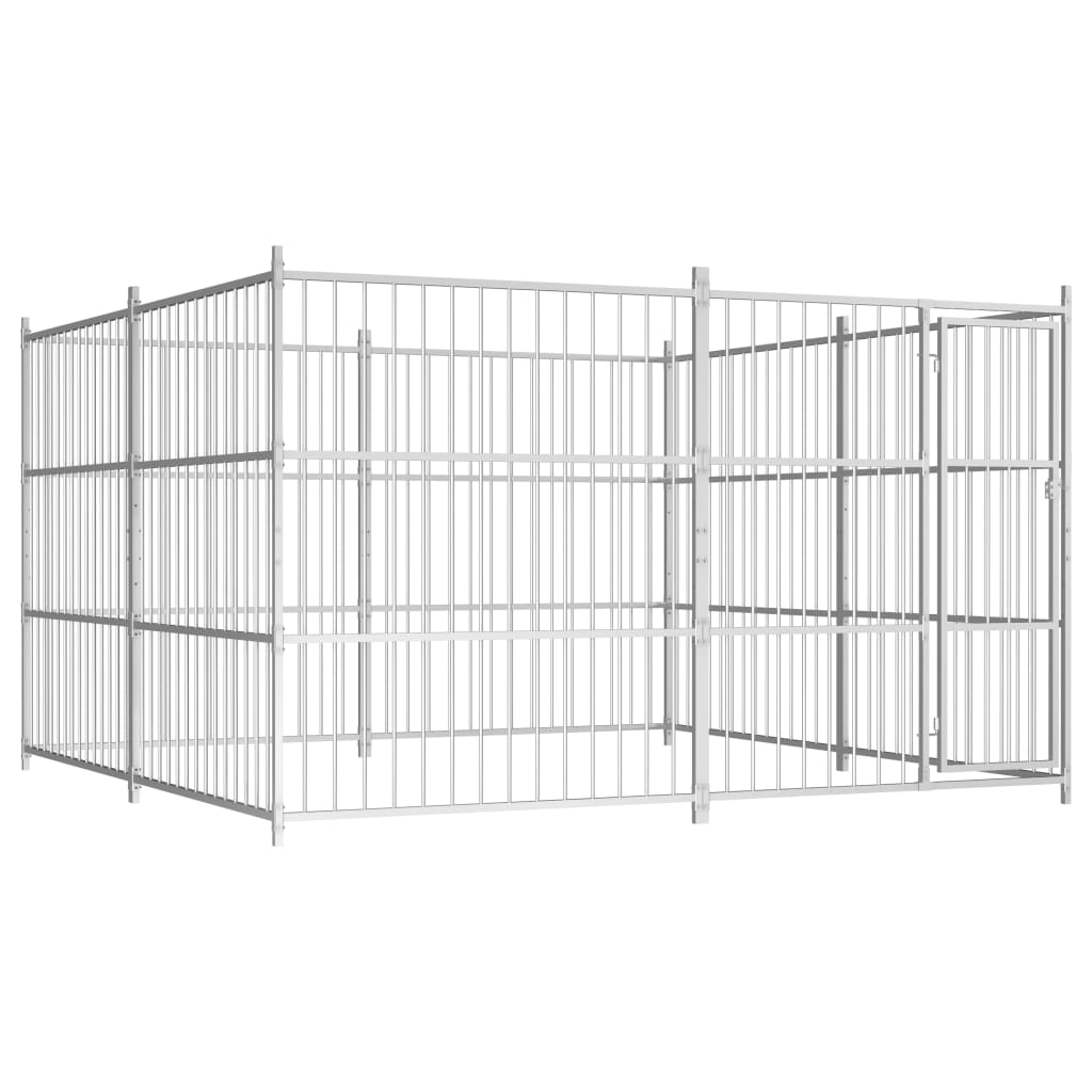 VidaXL dog kennel for outside 300x300x185 cm