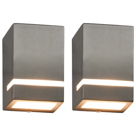 Vidaxl Lampes murales extérieures 2 PCS 35 W