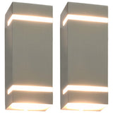 Vidaxl Lampes murales extérieures 2 PCS 35 W