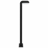 Vidaxl LED extérieur lampe 9 w ovale noir