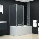 Vidaxl Douche Mur pliant 120x68x130 cm ESG