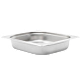 Vidaxl Gastronormbakken 4 pcs GN 1 2 65 mm Stainless steel