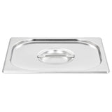 Couvercles Vidaxl 2 pcs pour GN 1 2 bols inox