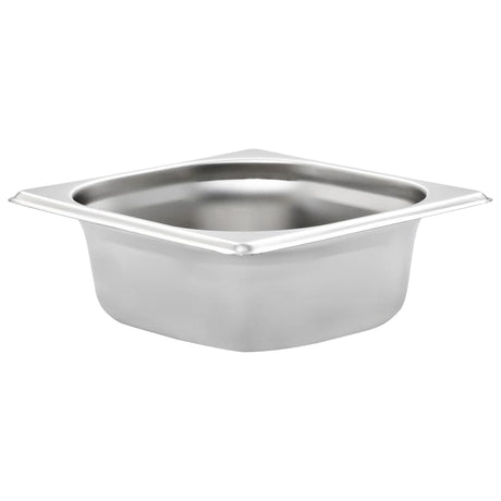 Vidaxl gastronormbakken 12 pc gn 1 6 65 mm en acier inoxydable