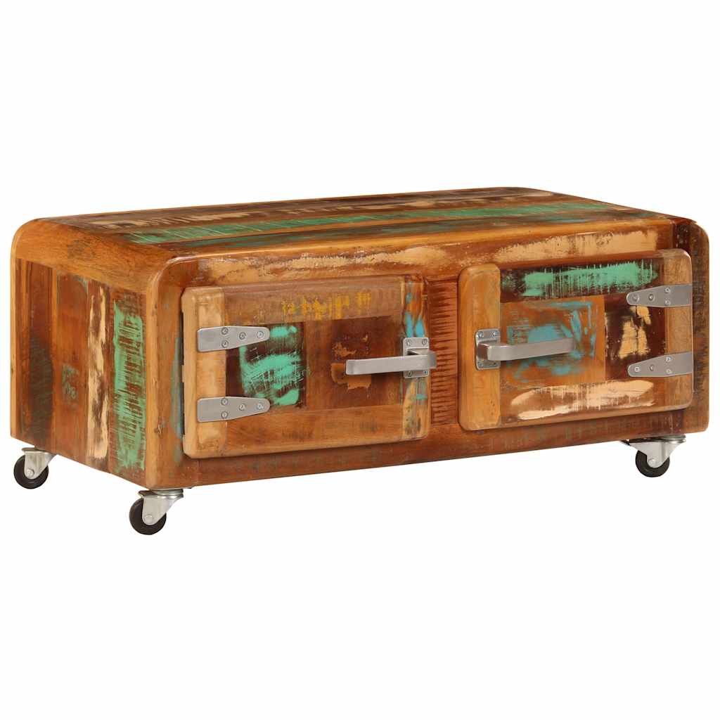 Vidaxl salontafel 85x55x40 cm massief gerecycled hout