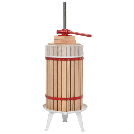 Vidaxl Fruit and Wine Press avec sac de tissu 30 L OAK