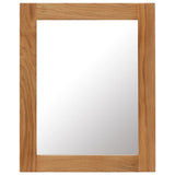 Vidaxl Mirror 40x50 cm Solid oak