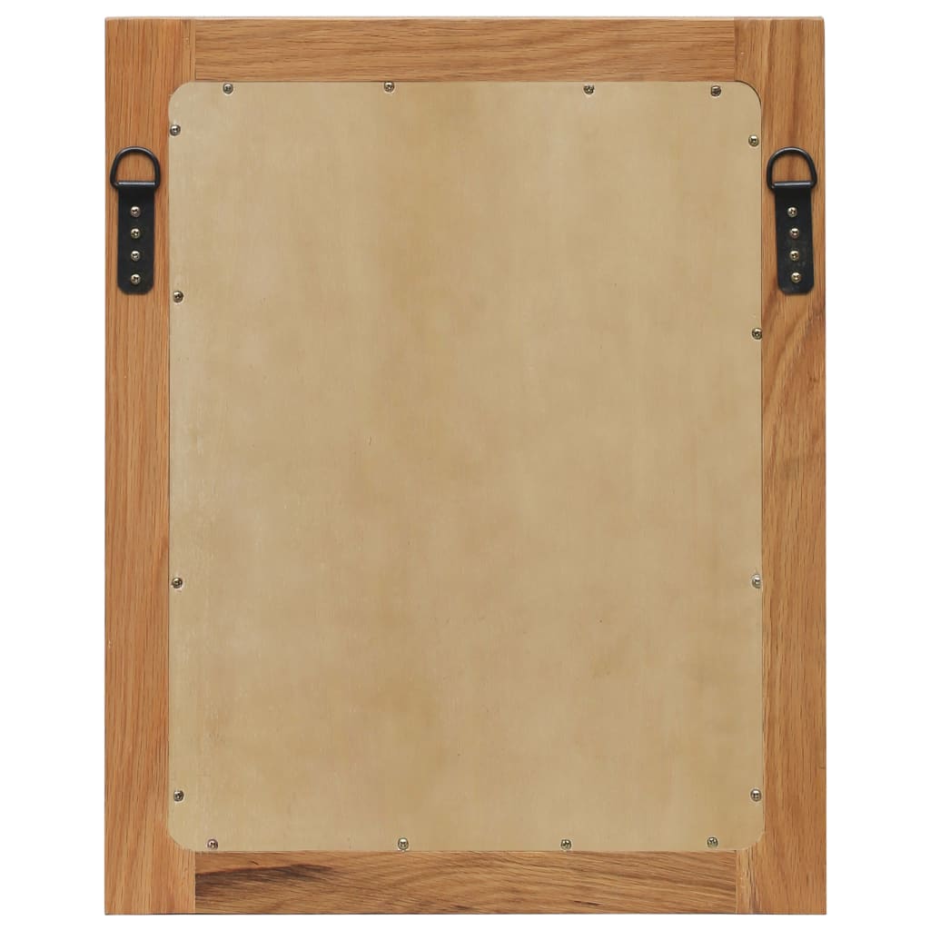 Vidaxl Mirror 40x50 cm Solid oak