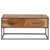 Vidaxl salontafel 75x75x35 cm massief acaciahout