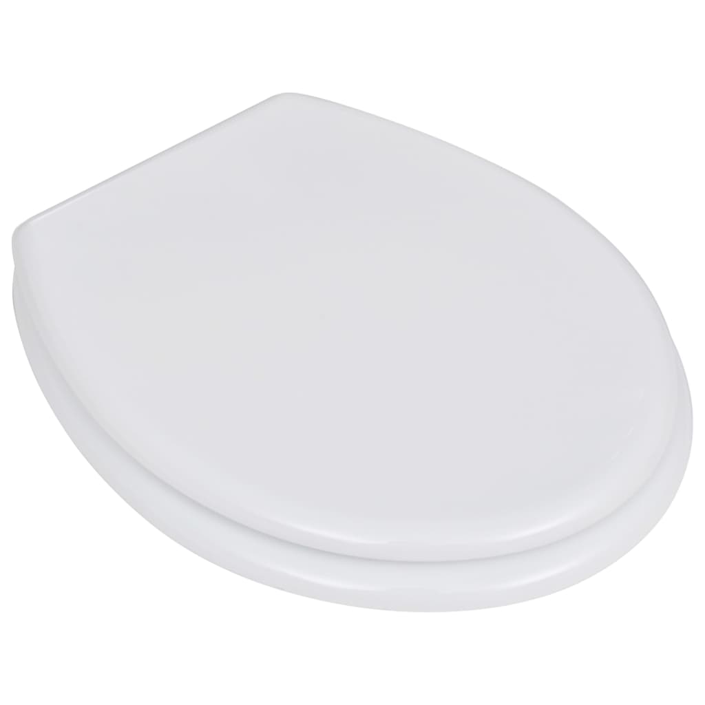 Vidaxl Toilet Seats avec couvercles 2 st MDF blanc